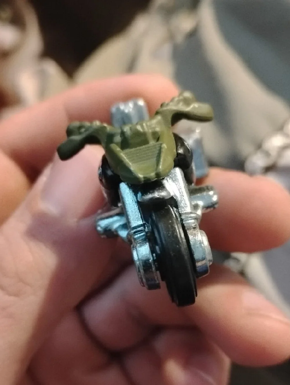 Die-Cast BMW M.P. Police Bike With Saddle Bags